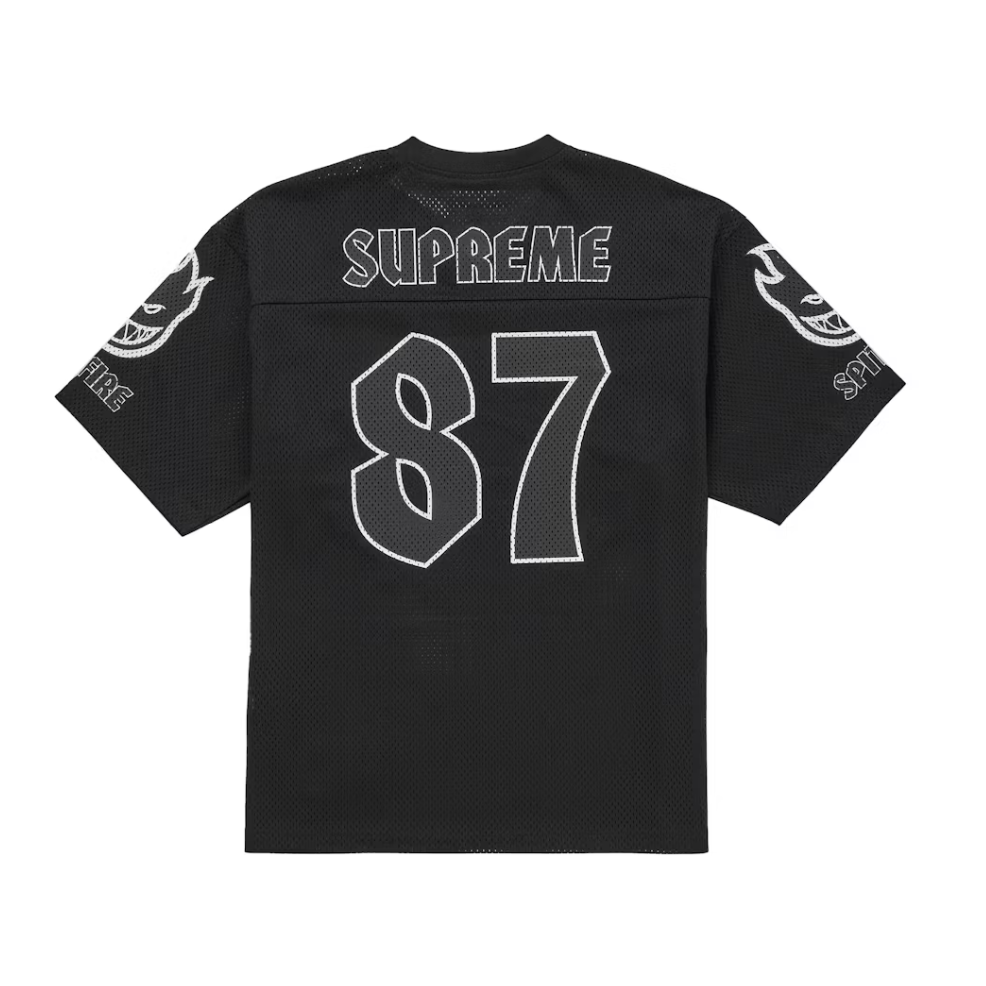 Supreme Spitfire Football Jersey Black