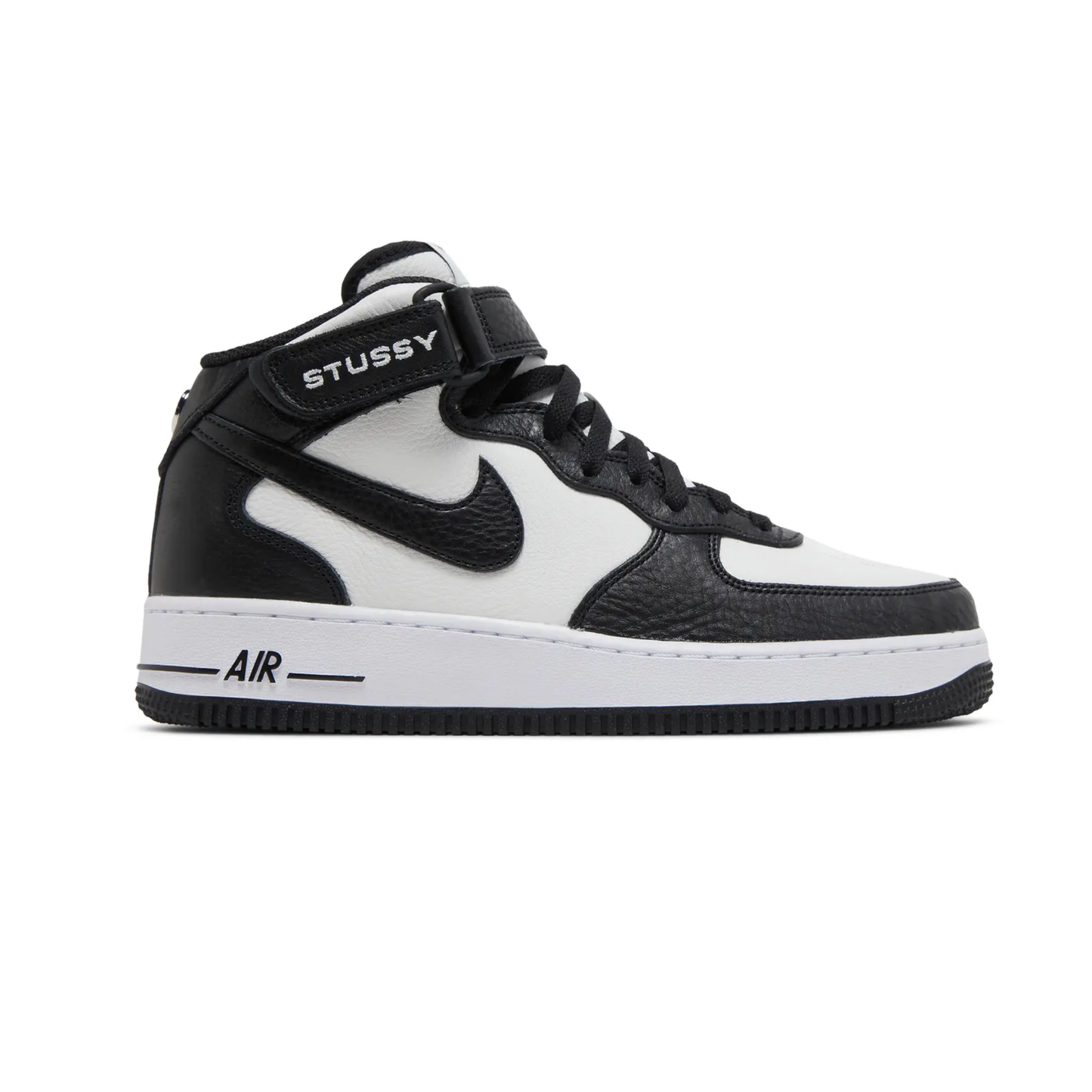 Nike Air Force 1 Mid Stussy Light Bone Black