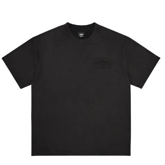 Corteiz Island Knockout Tee Black