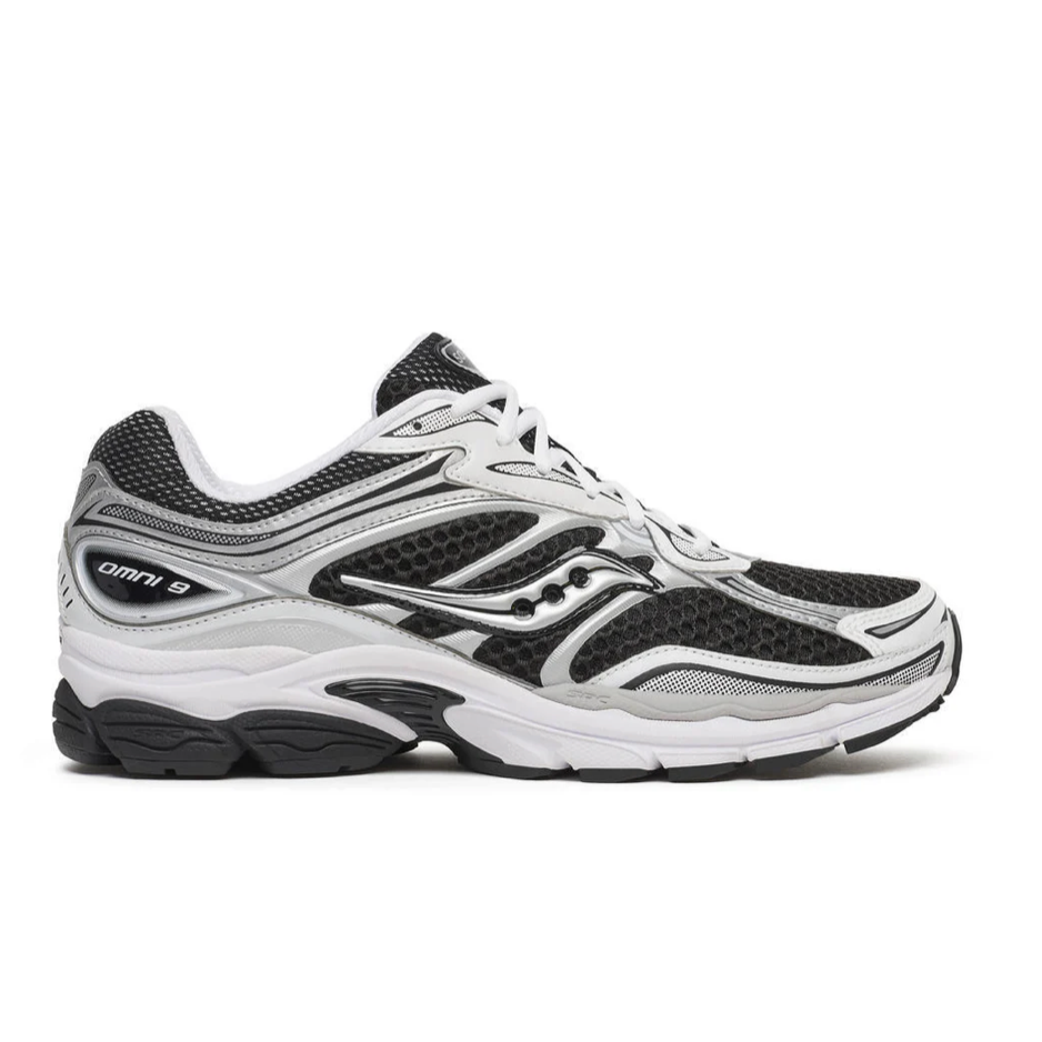 Saucony ProGrid Omni 9 Silver Black White