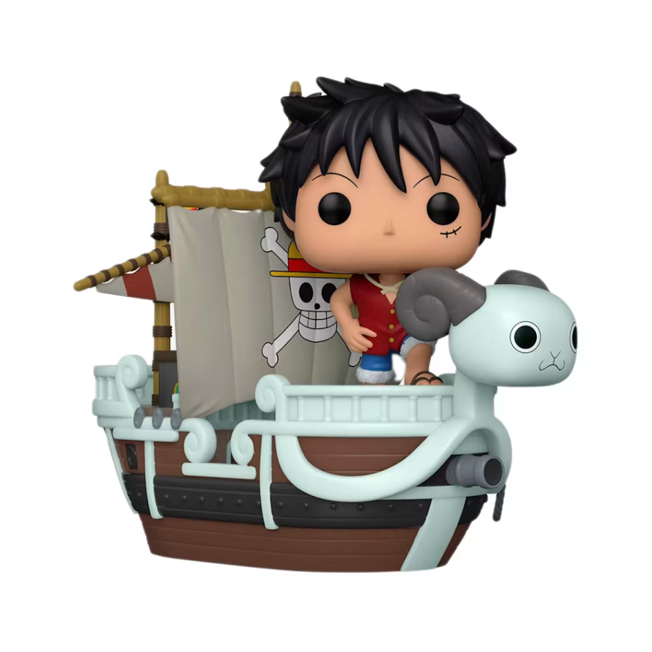 Funko Pop! Rides One Piece Luffy with Going Merry 2022 Fall Convention Exclusive Figure #111
