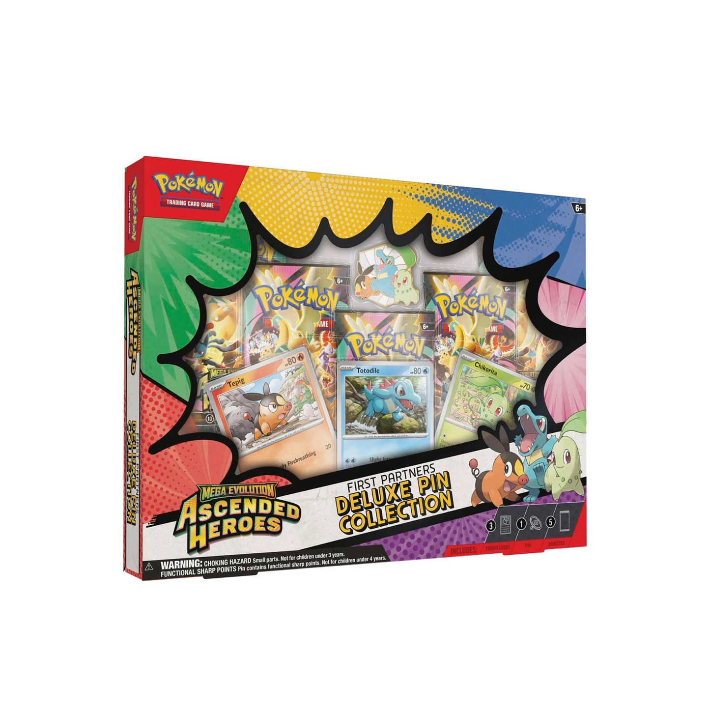 Ascended Heroes First Partners Deluxe Pin Collection