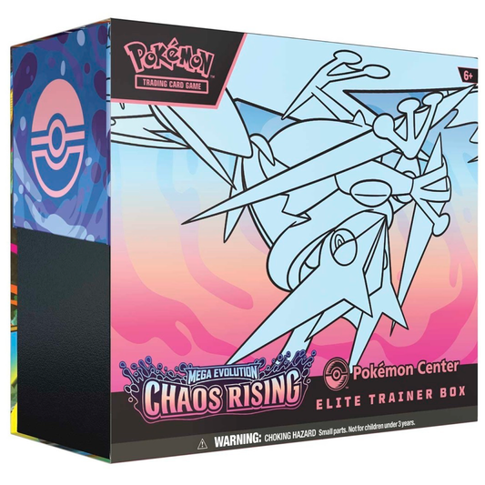 2026 Pokémon Mega Evolution Chaos Rising Pokémon Center Elite Trainer Box