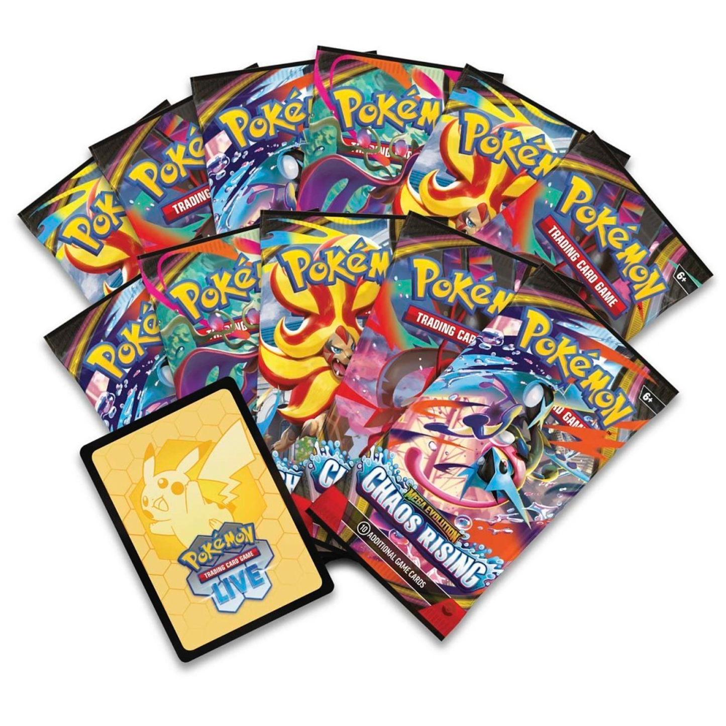 2026 Pokémon Mega Evolution Chaos Rising Pokémon Center Elite Trainer Box