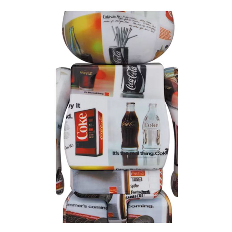 Bearbrick x atmos x Coca-Cola Type-5 100% & 400% Set Multi