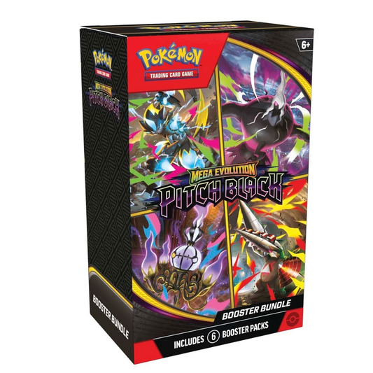 2026 Pokémon Mega Evolution Pitch Black Booster Bundle