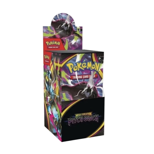 Pokémon Mega Evolution Pitch Black Half Booster (18 Booster Packs)