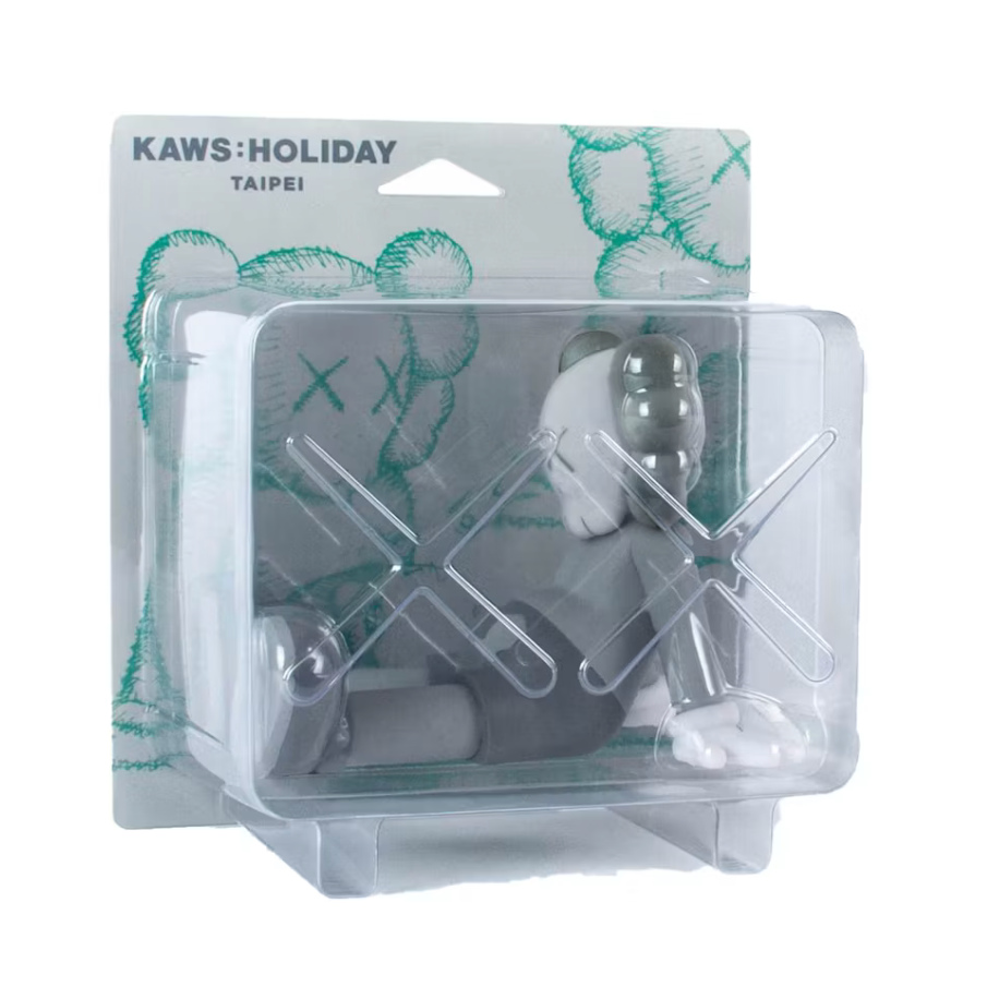 KAWS Holiday Taipei Vinyl Figure Grey