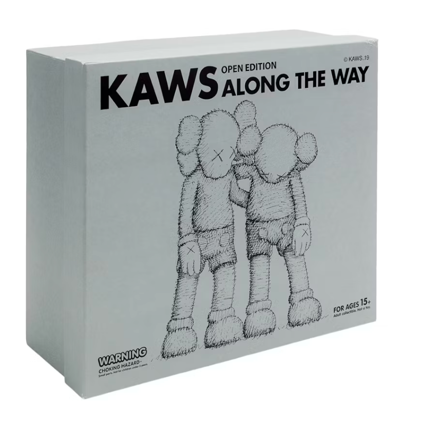 KAWS Along The Way Vinyl Figure Grey