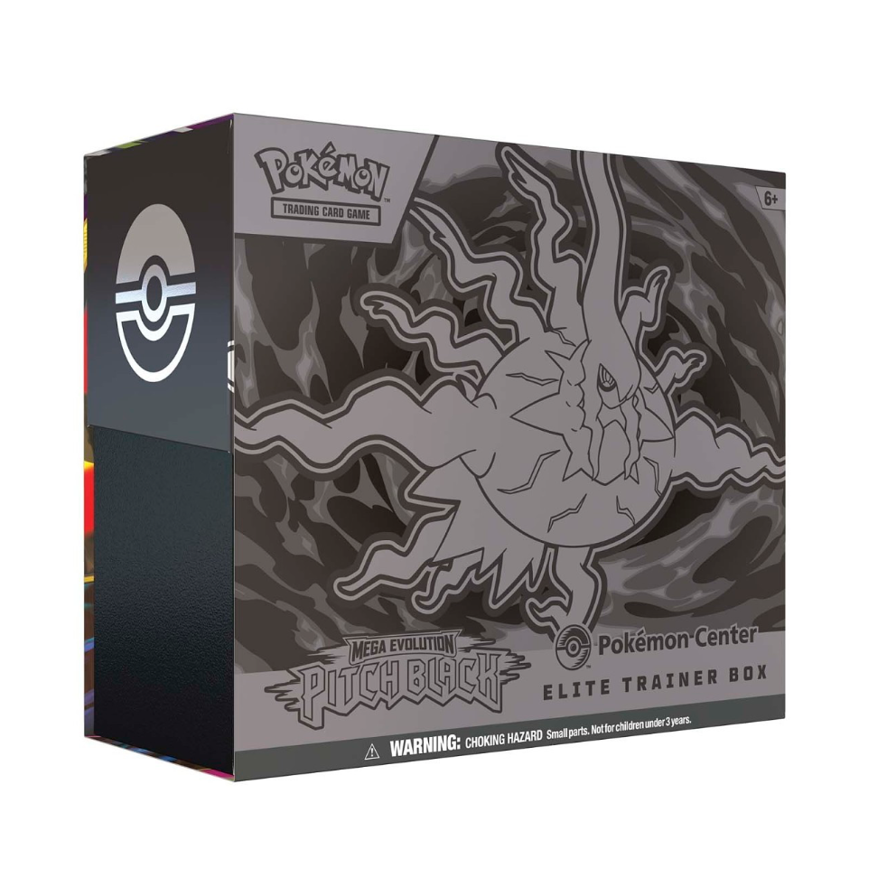 2026 Pokémon Mega Evolution Pitch Black Pokemon Center Elite Trainer Box