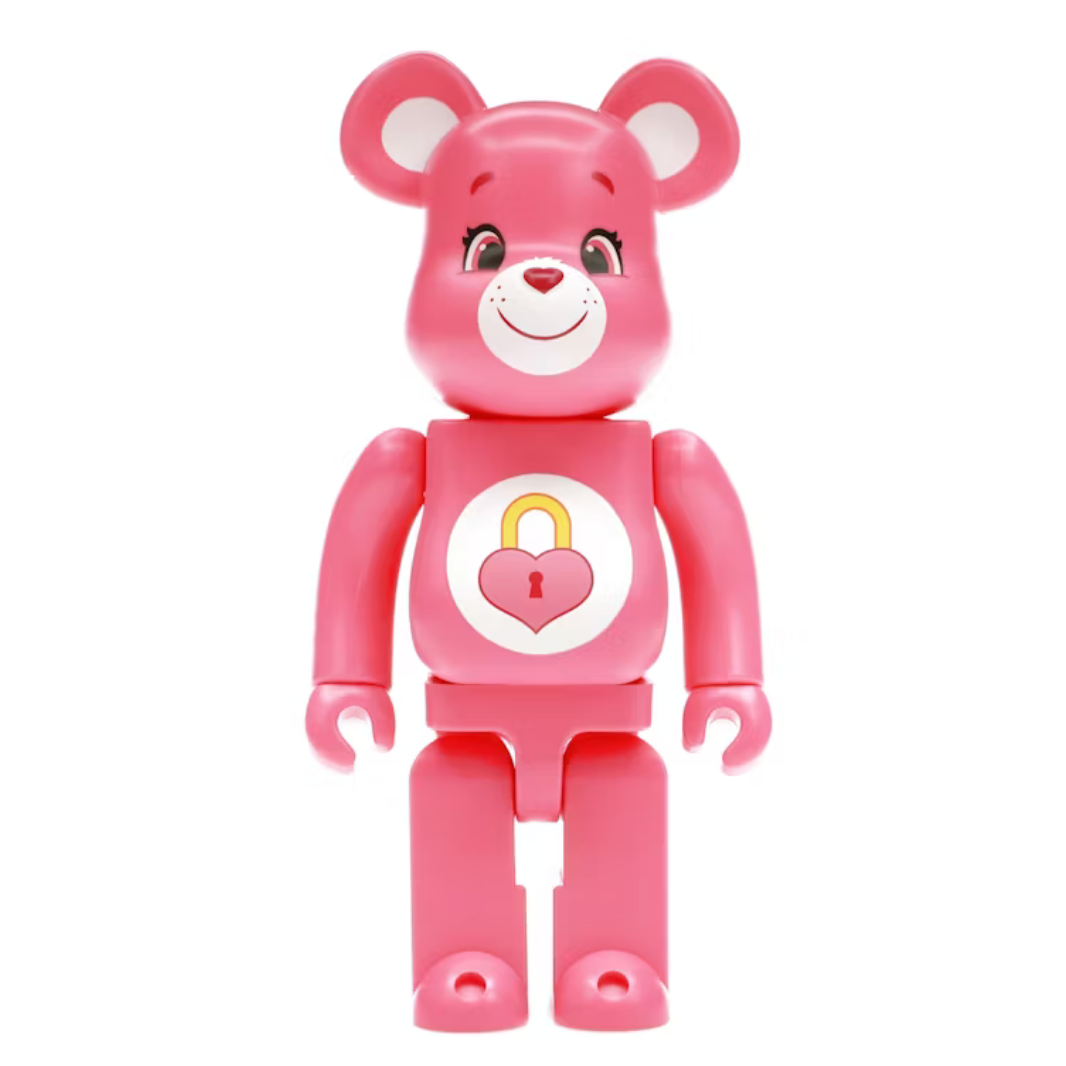 Bearbrick x Care Bears Secret Bear 400% Pink