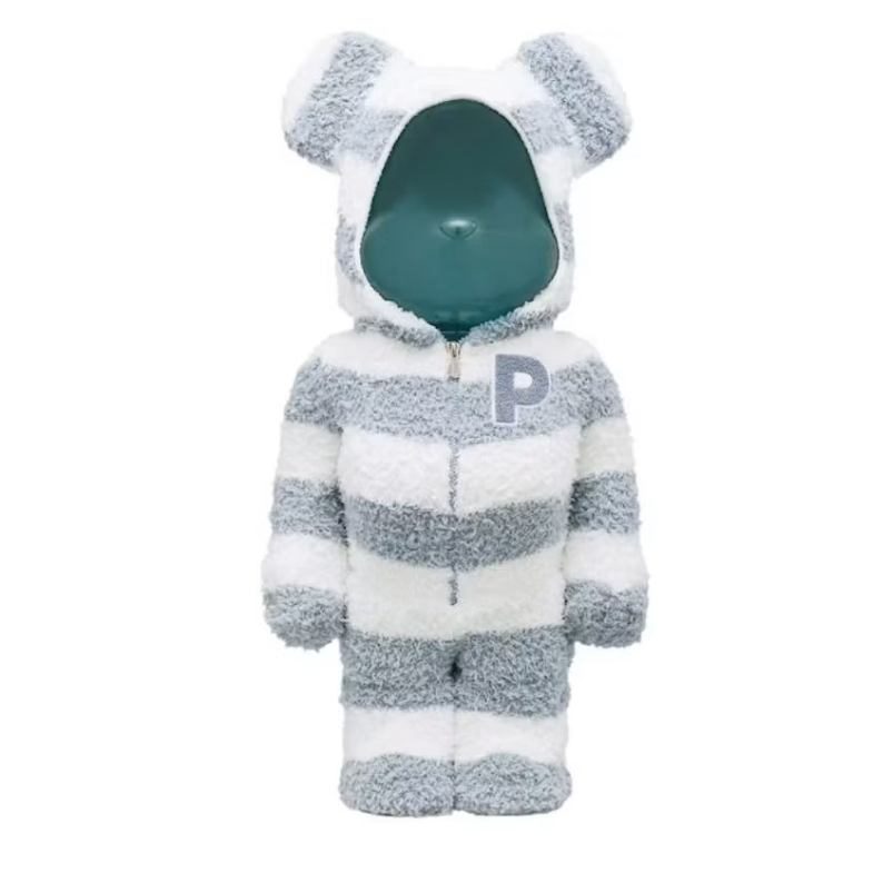 Bearbrick x Gelato Pique Pajamas 1000% White/Blue