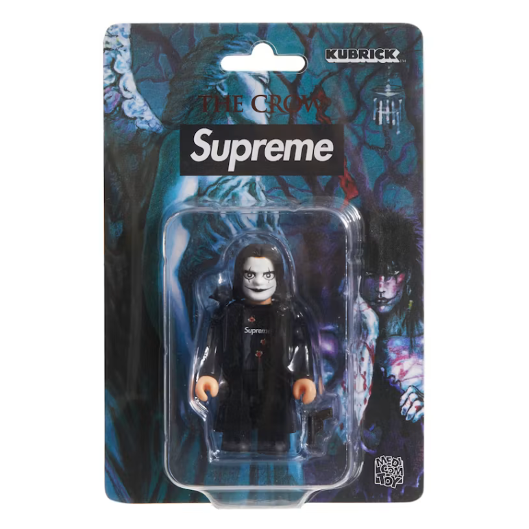 Supreme x The Crow Kubrick Figure 100%