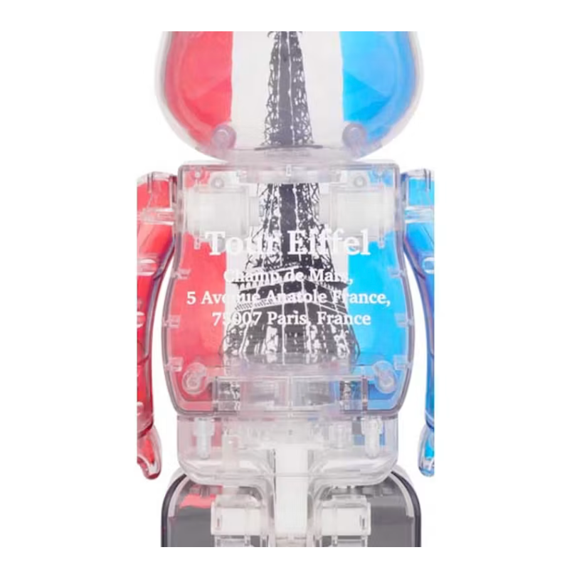 Bearbrick Eiffel Tower Tricolor Ver. 400%