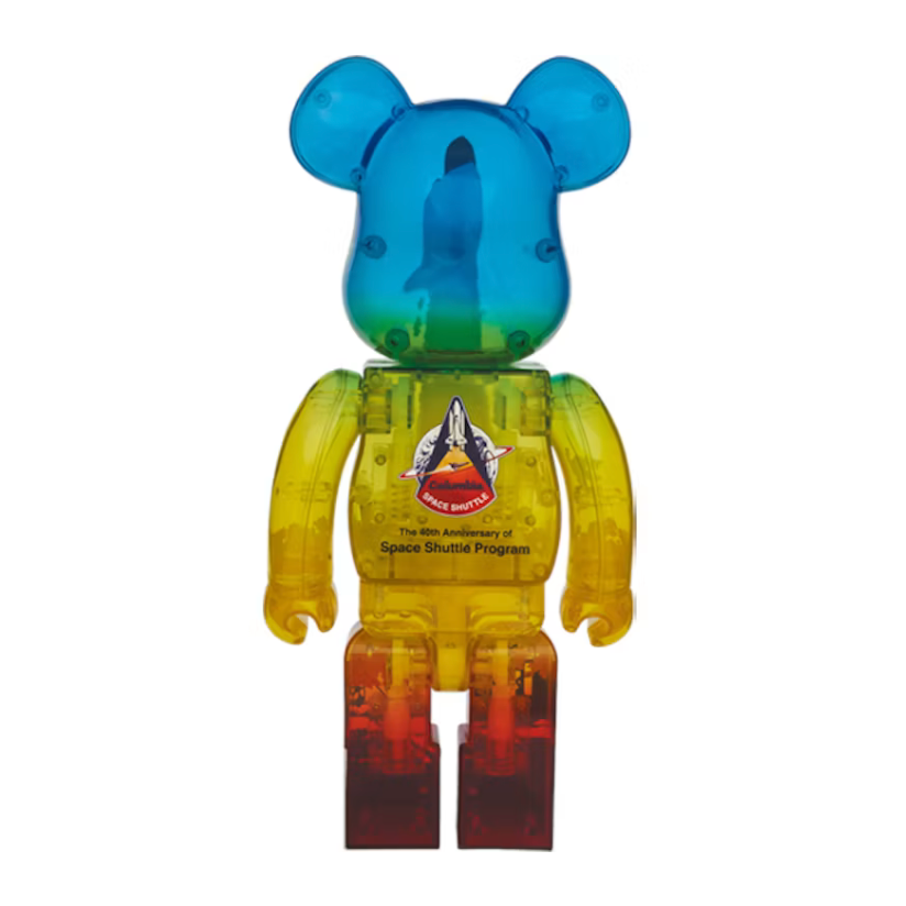 Bearbrick SPACE SHUTTLE LAUNCH Ver. 100% & 400% Set