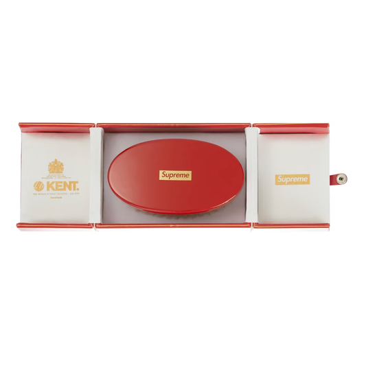 Supreme Kent Military Hairbrush Red