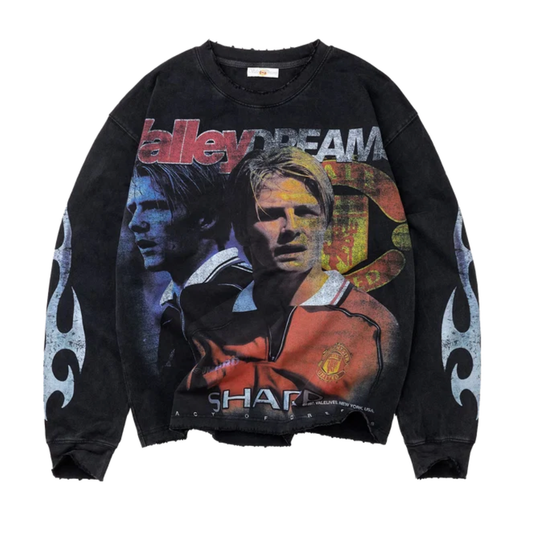 VALE GOAT LONG-SLEEVE SHIRT BLACK