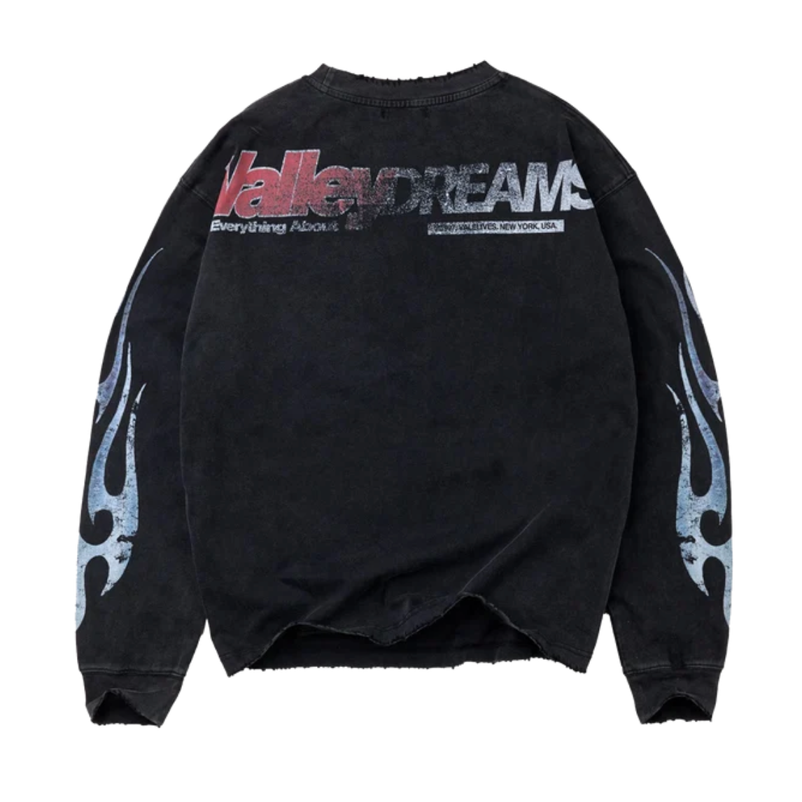 VALE GOAT LONG-SLEEVE SHIRT BLACK