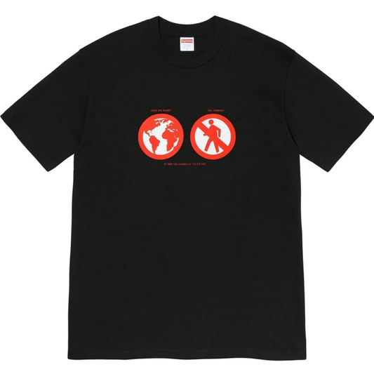 Supreme Save The Planet Tee Black