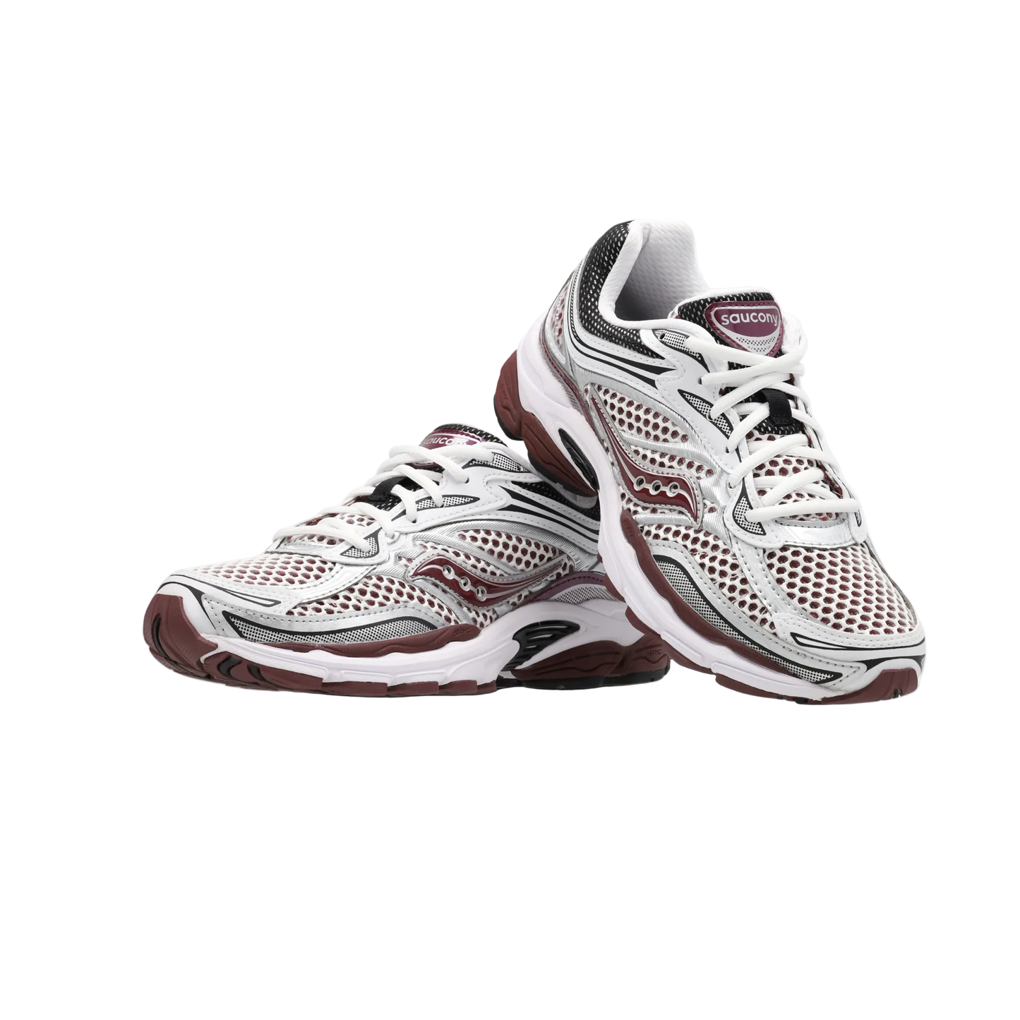 SAUCONY PROGRID OMNI 9 WHITE MAROON