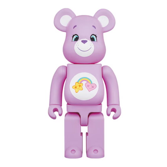 Bearbrick x Care Bears Best Friend Bear 400% Purple
