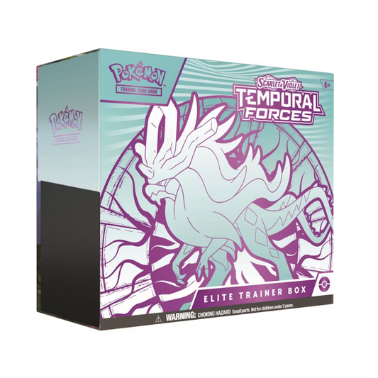 2024 Pokémon Scarlet & Violet Temporal Forces (Walking Wake) Elite Trainer Box