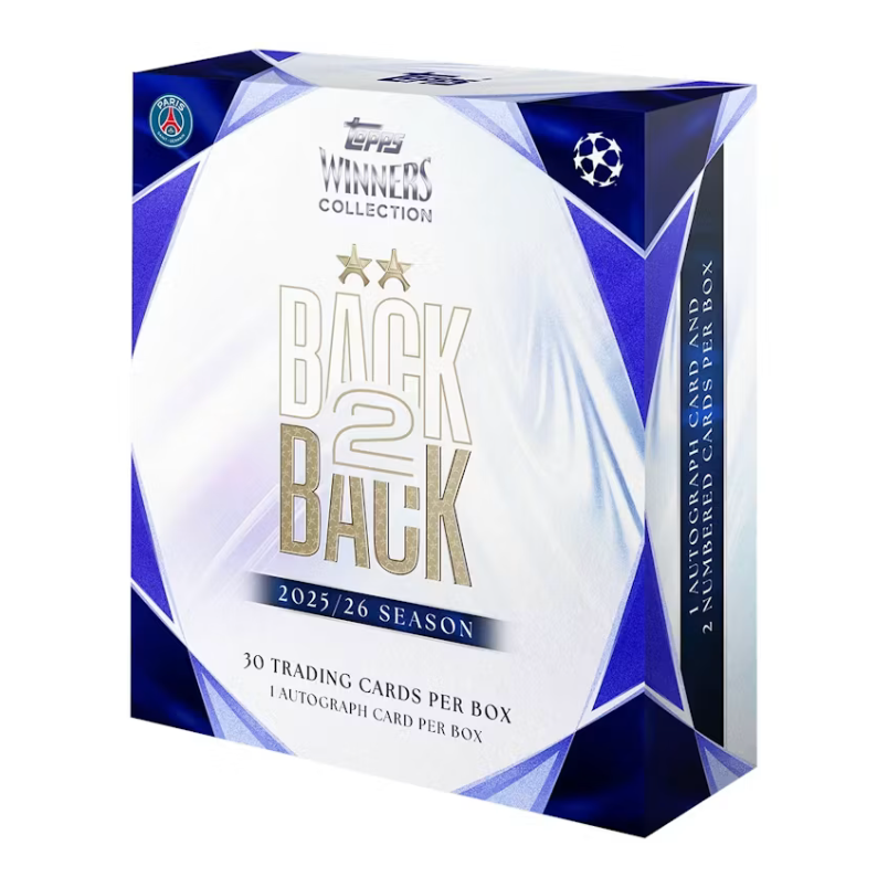 2025-26 Topps Winners Collection UEFA Champions League - Paris Saint-Germain Hobby Box