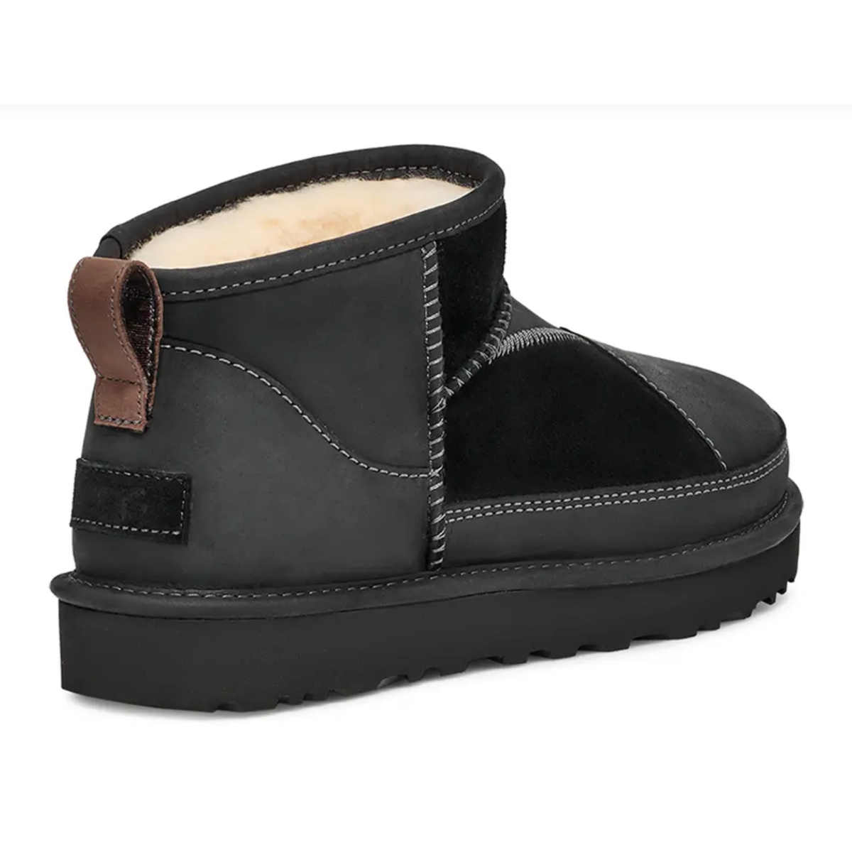 UGG Women's Black Classic Ultra Mini Reimagined