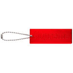 Supreme Reflective Keychain Red