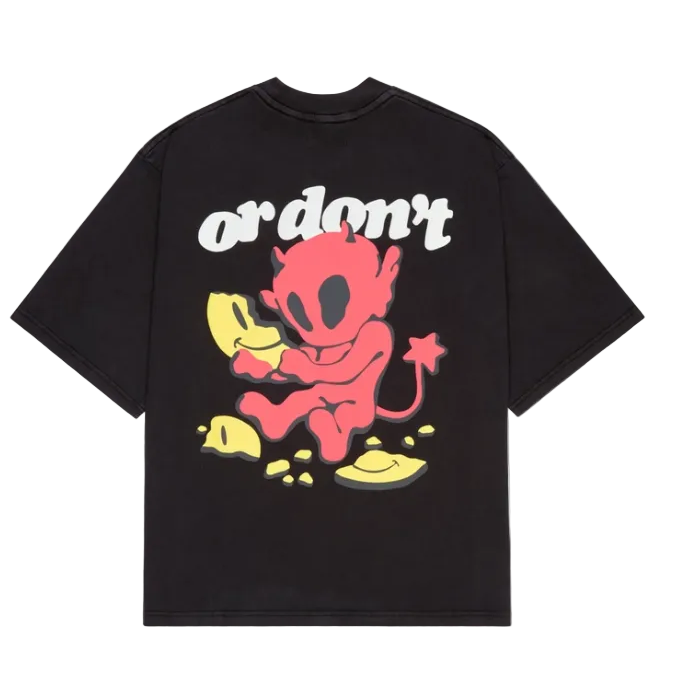 Broken Planet Have A Nice Day T-Shirt Washed Midnight Black