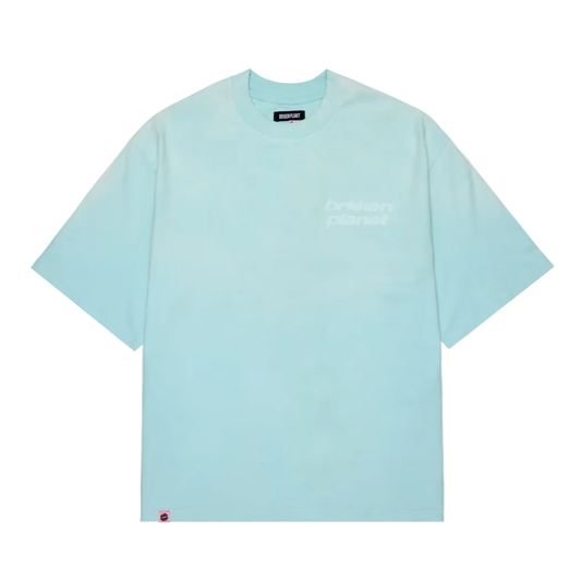 Broken Planet Star Logo T-Shirt Sky Blue