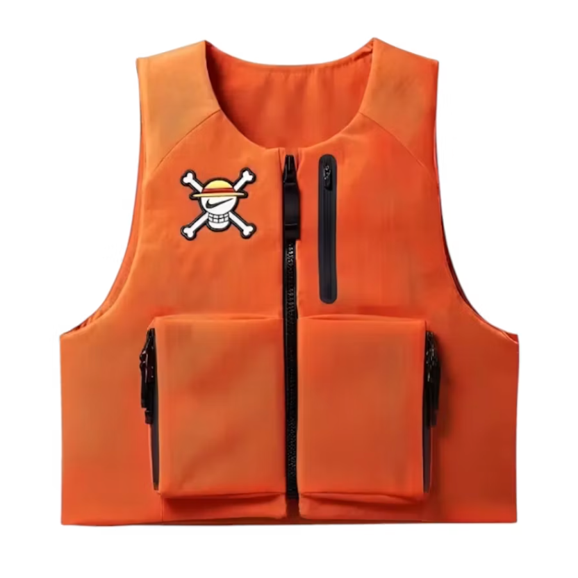 Nike x One Piece Vest Safety Orange