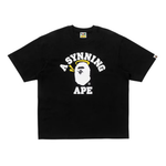 BAPE x Spotify x Central Cee College Relaxed Fit Tee Black