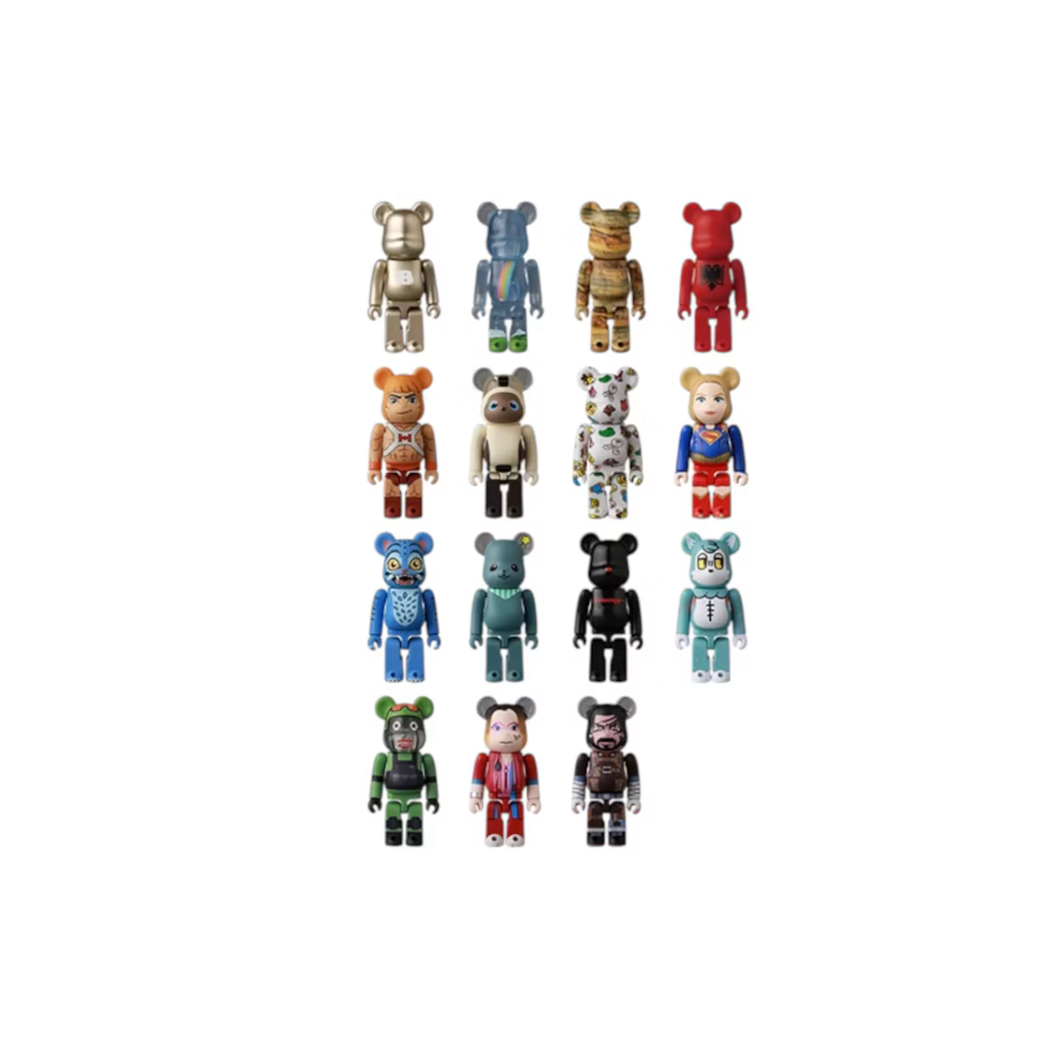 BEARBRICK SERIES 52 100% (SINGLE PIECE)