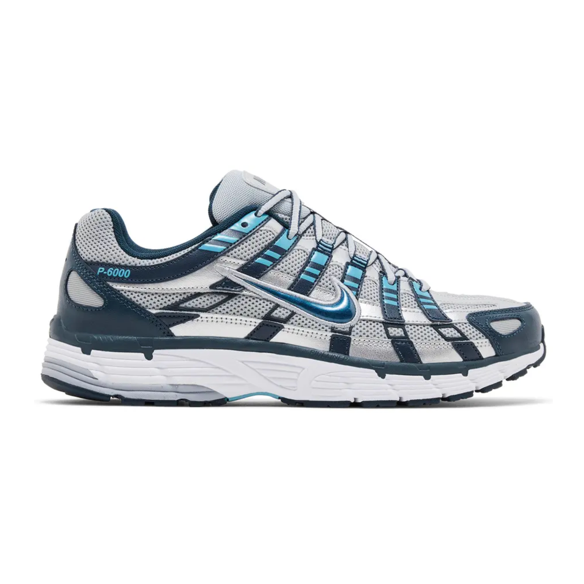 Nike P-6000 Armory Navy Flat Silver