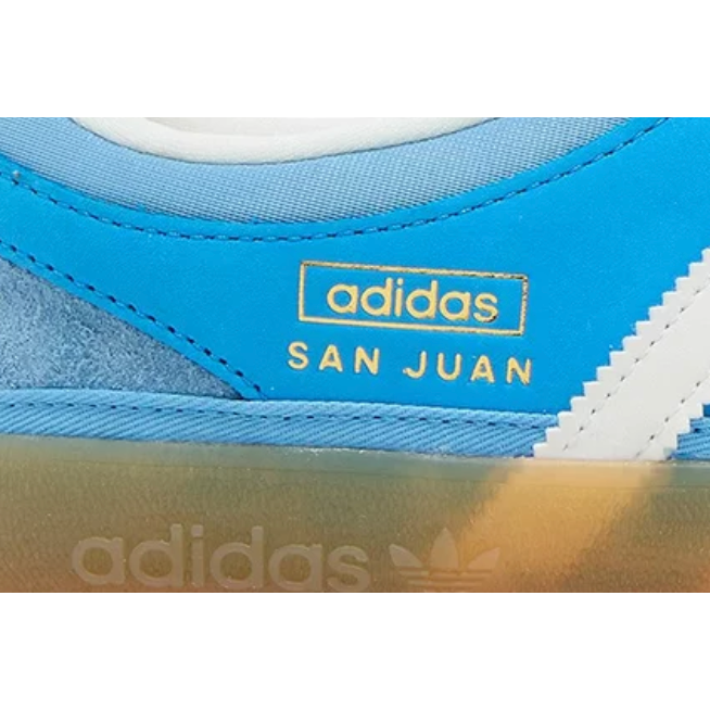 adidas Gazelle Indoor Bad Bunny San Juan by Adidas in Shoes. Available at KershKicks for £275.00. A must-have for fans of Adidas looking to elevate their style with this Shoes.
