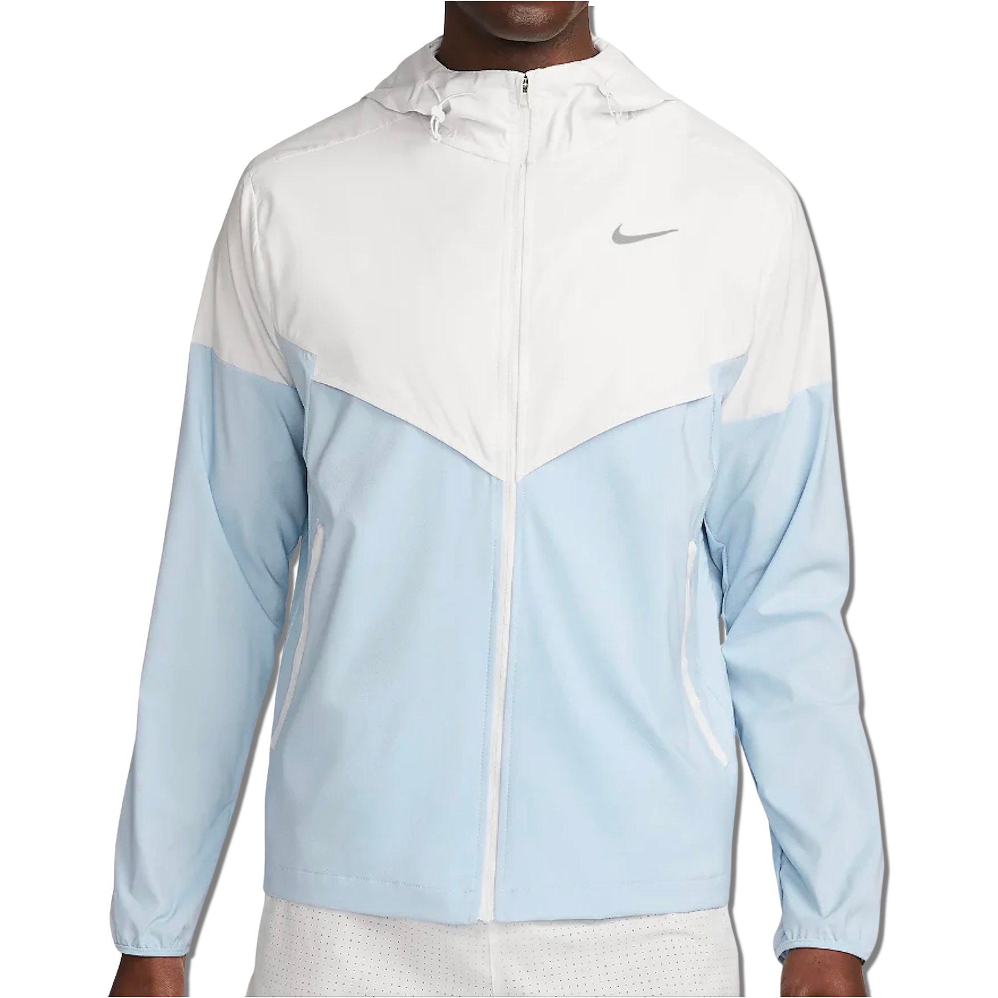Nike clear windbreaker shop