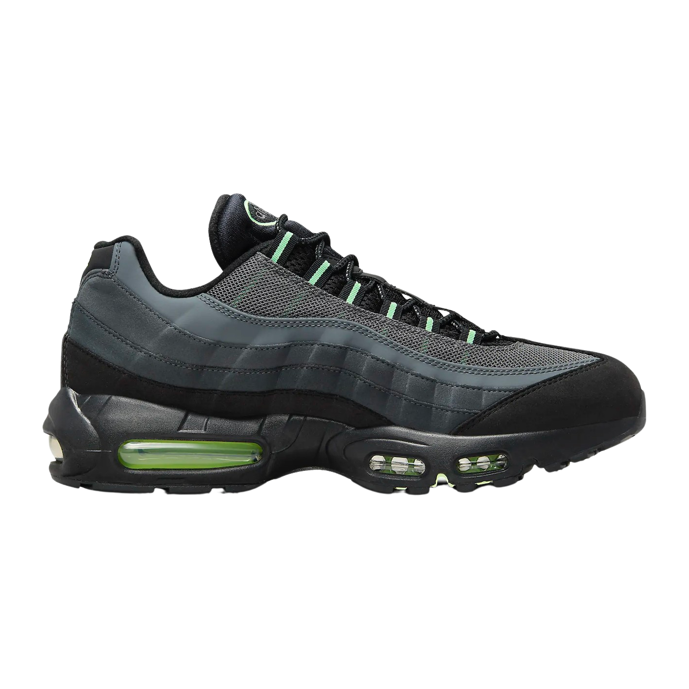 Nike Air Max 95 Vapor Green by Nike in Shoes. Available at KershKicks for £193.50. A must-have for fans of Nike looking to elevate their style with this Shoes.