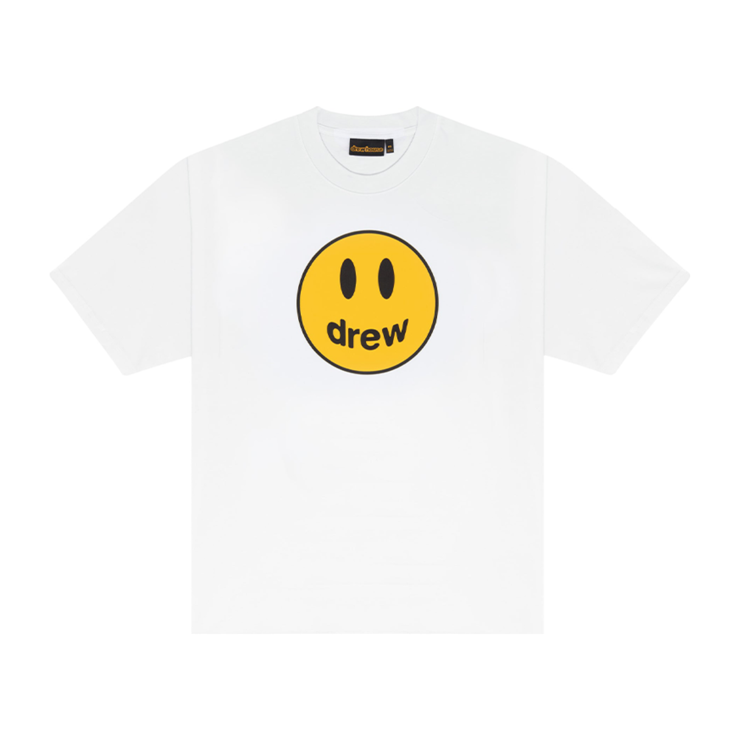 Drew House Mascot SS Tee White by Drew House in Clothing. Available at KershKicks for £95.00. A must-have for fans of Drew House looking to elevate their style with this T-Shirt.