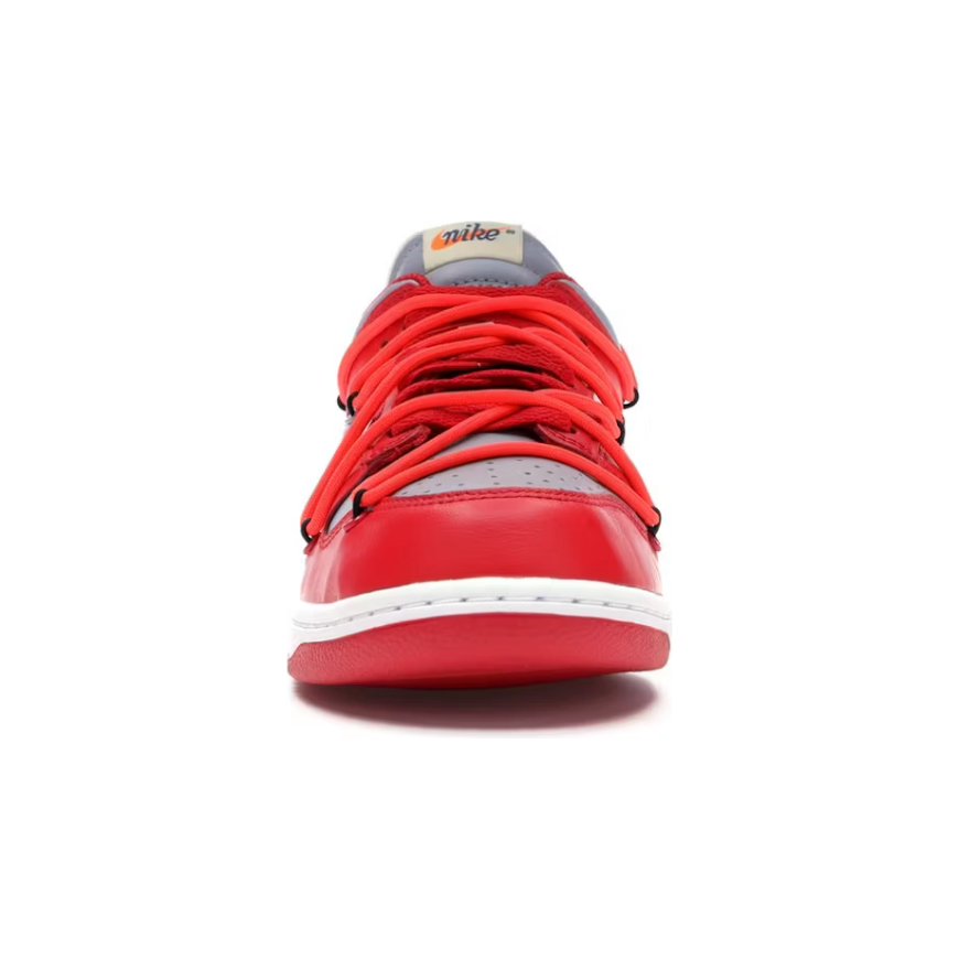 Nike Dunk Low Off White University Red Nike KershKicks