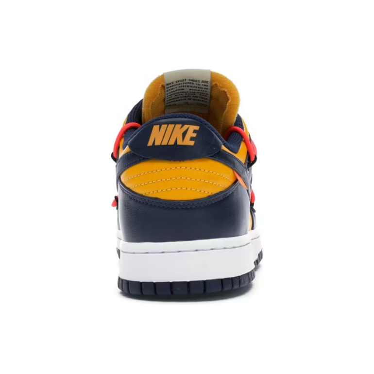 Nike Dunk Low Off White University Gold Midnight Navy | Nike Nike Dunk Low Off White University Gold Midnight Navy | Nike
