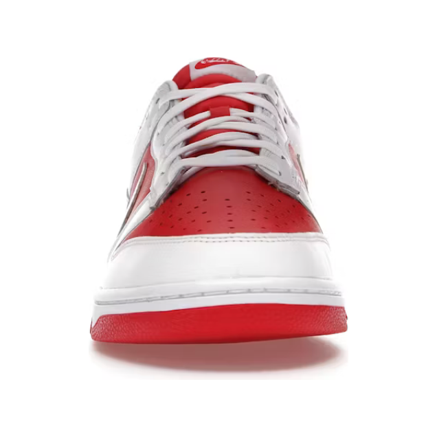 Nike Dunk Low Championship Red (2021) by Nike in Shoes. Available at KershKicks for £135.00. A must-have for fans of Nike looking to elevate their style with this Shoes.