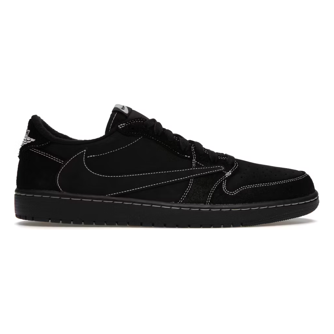 Jordan 1 Retro Low OG SP Travis Scott Black Phantom by Jordan's in Shoes. Available at KershKicks for £700.00. A must-have for fans of Jordan's looking to elevate their style with this Shoes.