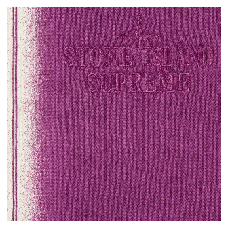 Supreme Stone Island Stripe Sweatpant Purple