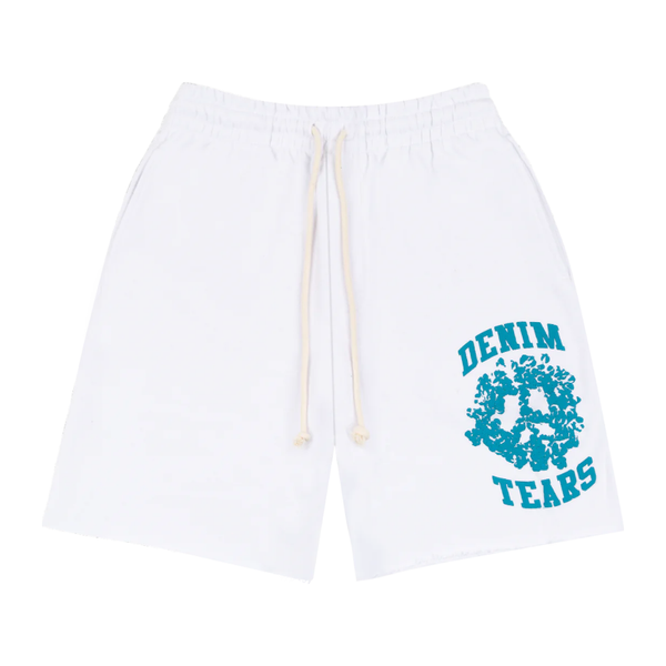 Denim Tears Denim University Sweat Shorts White | Denim Tears