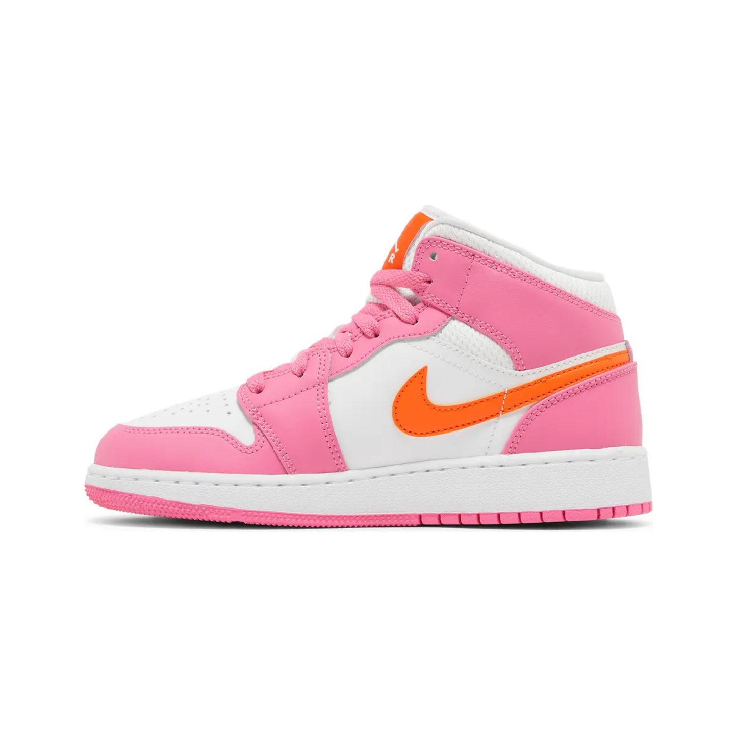 Jordan 1 Mid Pinksicle Safety Orange (GS)