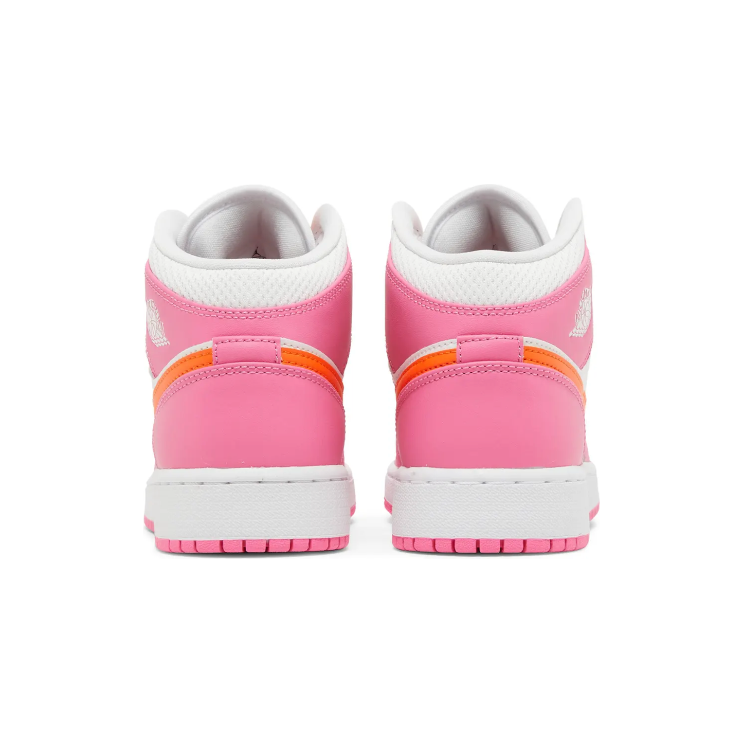 Jordan 1 Mid Pinksicle Safety Orange (GS)