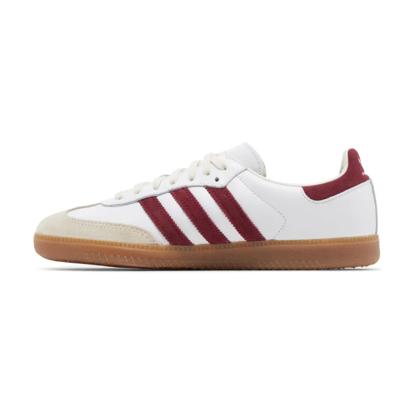 Adidas Samba x Sporty & Rich White Collegiate Burgundy