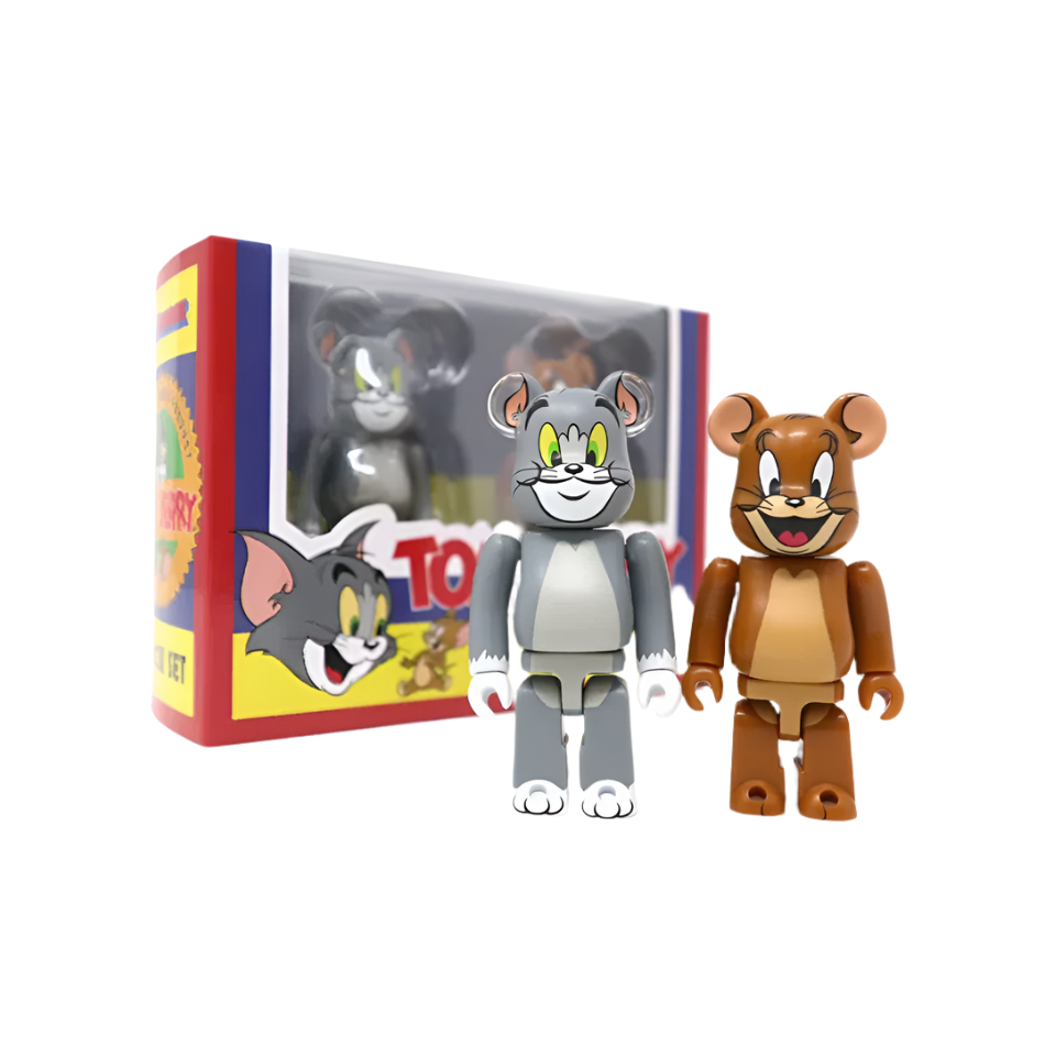 Bearbrick Tom & Jerry 2 Pack 100% Multi