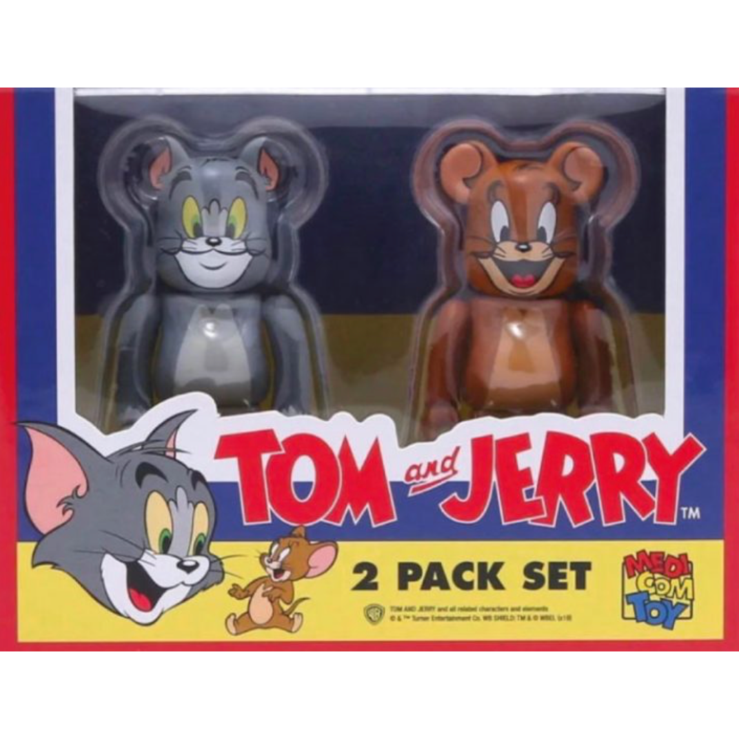 Bearbrick Tom & Jerry 2 Pack 100% Multi